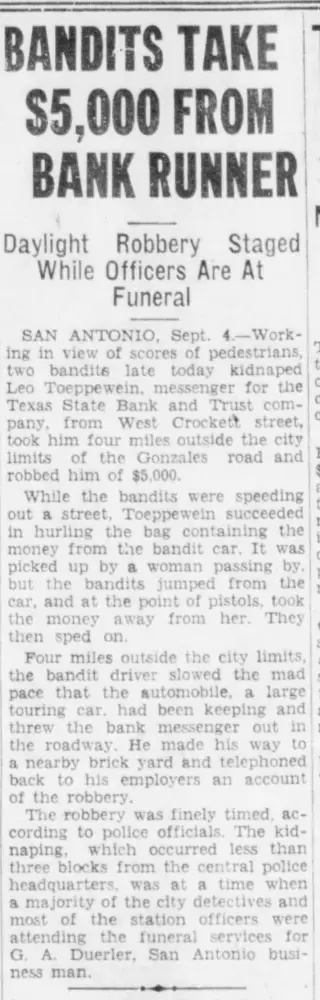 other Newspaper clipping from Sep 5, 1928 5685186
