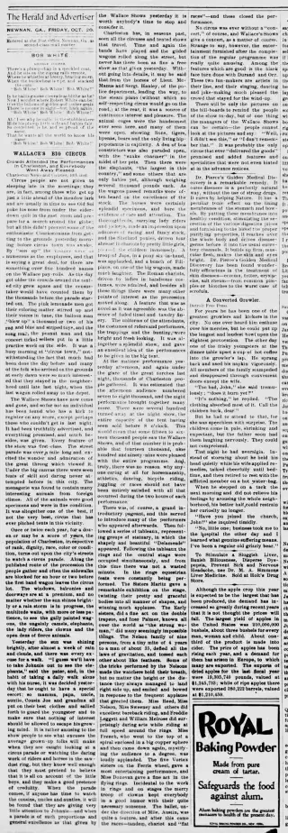 other Newspaper clipping from Oct 13, 1899 5685365