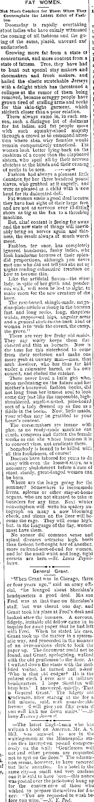 other Newspaper clipping from Jun 18, 1885 5685430
