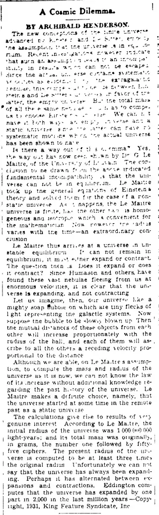 other Newspaper clipping from May 6, 1931 5685963