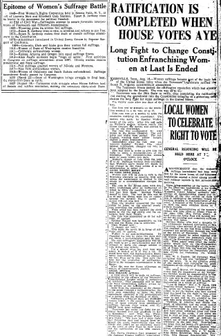 other Newspaper clipping from Aug 18, 1920 5686136