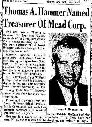 other Newspaper clipping from Apr 28, 1961 5686377