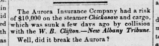 other Newspaper clipping from May 12, 1852 5686676