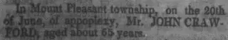 other Newspaper clipping from Jul 12, 1849 5686944