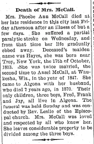 other Newspaper clipping from May 31, 1895 5686952