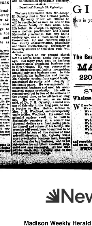 other Newspaper clipping from Feb 9, 1888 5686976