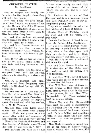 Marriage Newspaper clipping from Nov 25, 1926 5687035