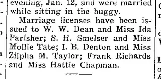 Marriage Newspaper clipping from Jan 22, 1948 5687040