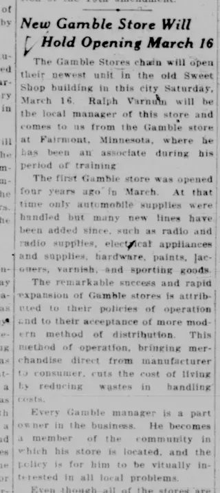 other Newspaper clipping from Mar 14, 1929 5687143