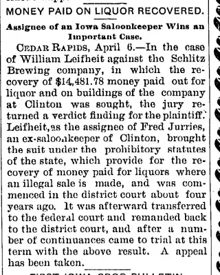 other Newspaper clipping from Apr 11, 1896 5688183