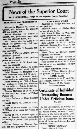 other Newspaper clipping from Mar 16, 1939 5688331