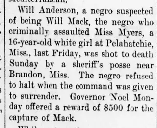 other Newspaper clipping from Dec 3, 1908 5688435