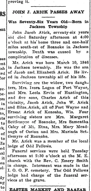 Marriage Newspaper clipping from Feb 9, 1923 5688773