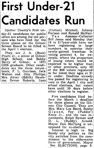 other Newspaper clipping from Mar 9, 1972 5688780