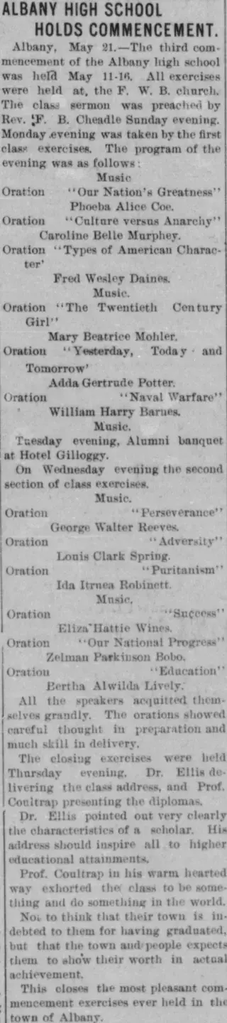 other Newspaper clipping from May 22, 1902 5688987