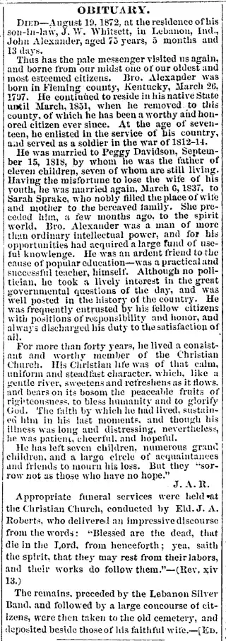 other Newspaper clipping from Aug 23, 1872 5689257