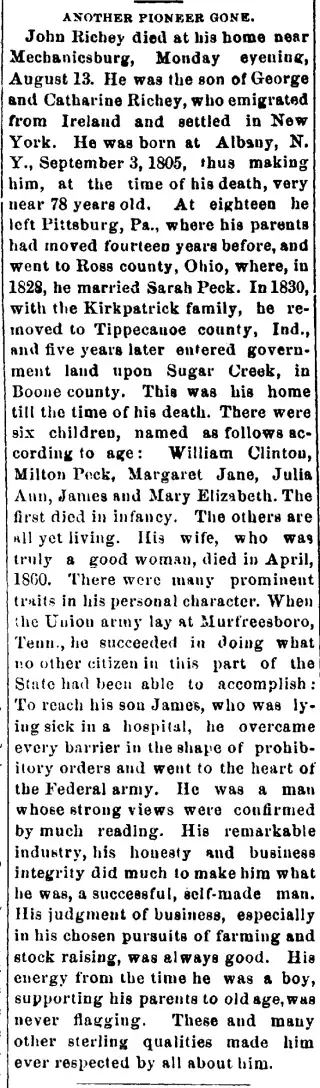 other Newspaper clipping from Aug 23, 1883 5689421