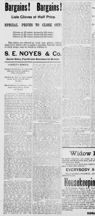 other Newspaper clipping from Jul 19, 1884 5689429
