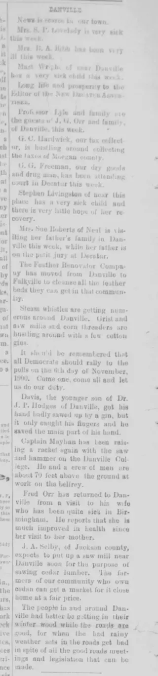 other Newspaper clipping from Nov 2, 1900 5689624