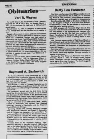 other Newspaper clipping from Mar 11, 1992 5689844