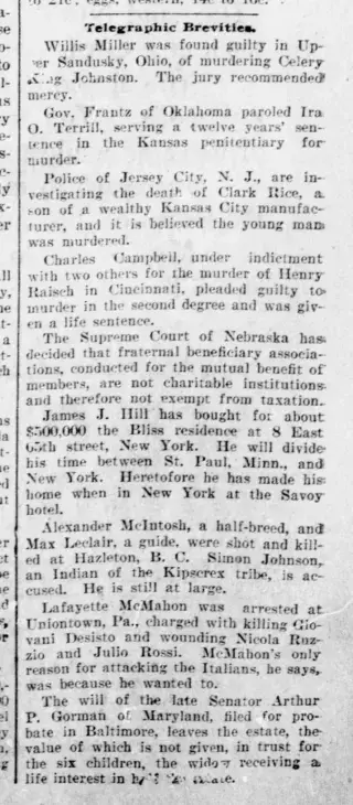 other Newspaper clipping from Jul 12, 1906 5689993