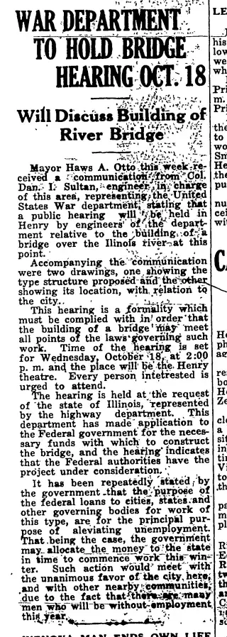 other Newspaper clipping from Oct 5, 1933 5690613