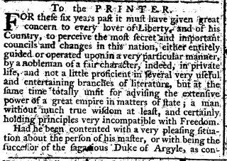 other Newspaper clipping from Jan 12, 1768 5690665