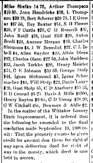 other Newspaper clipping from Nov 20, 1908 5690926