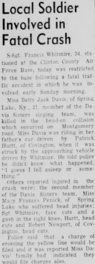 other Newspaper clipping from Aug 3, 1953 5691230