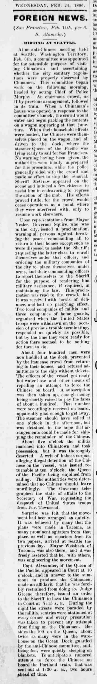 other Newspaper clipping from Feb 24, 1886 5691418