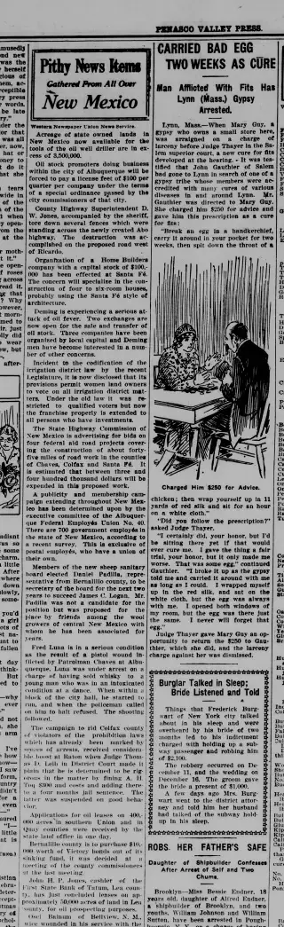 other Newspaper clipping from Apr 19, 1919 5691528