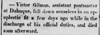 other Newspaper clipping from Jul 31, 1854 5691616