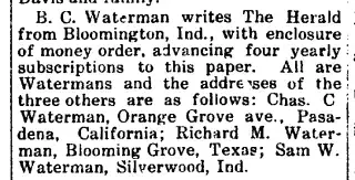 other Newspaper clipping from Dec 8, 1911 5691948