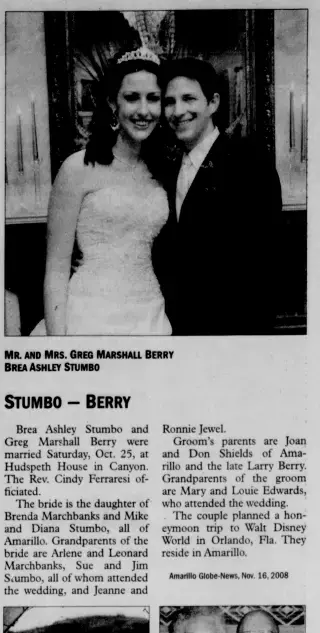 other Newspaper clipping from Nov 16, 2008 5692052