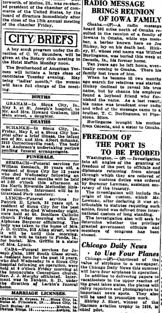 other Newspaper clipping from May 4, 1929 5692551