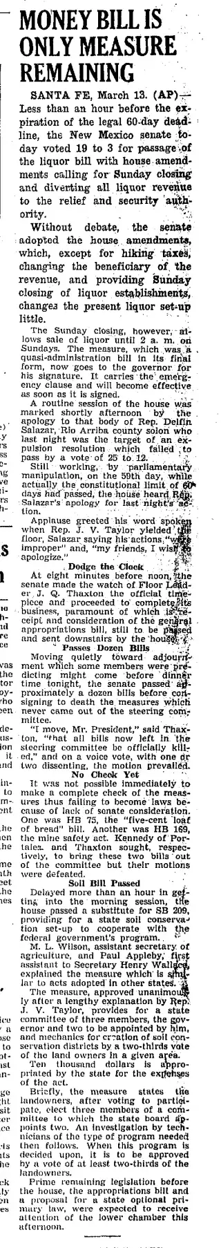 other Newspaper clipping from Mar 13, 1937 5692577