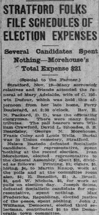 Political Newspaper clipping from Nov 19, 1914 5692797