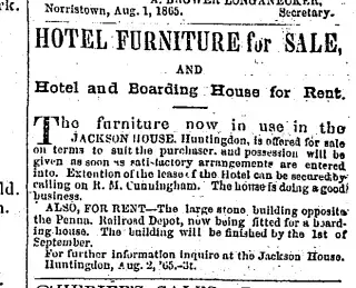 other Newspaper clipping from Aug 9, 1865 5693271