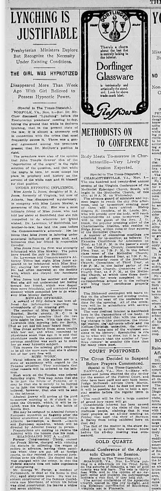 other Newspaper clipping from Nov 10, 1903 5693272