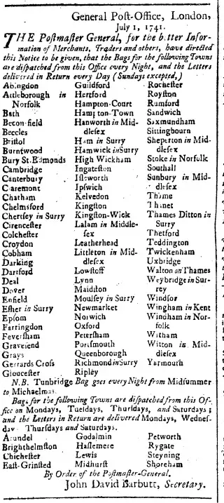 other Newspaper clipping from Jul 2, 1741 5693286