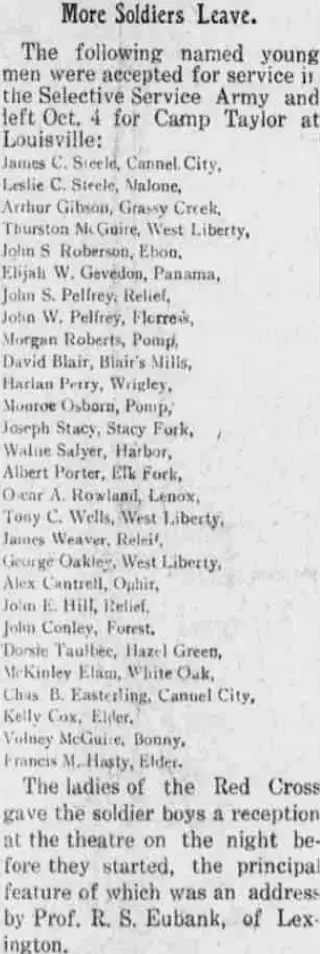 other Newspaper clipping from Oct 11, 1917 5693593