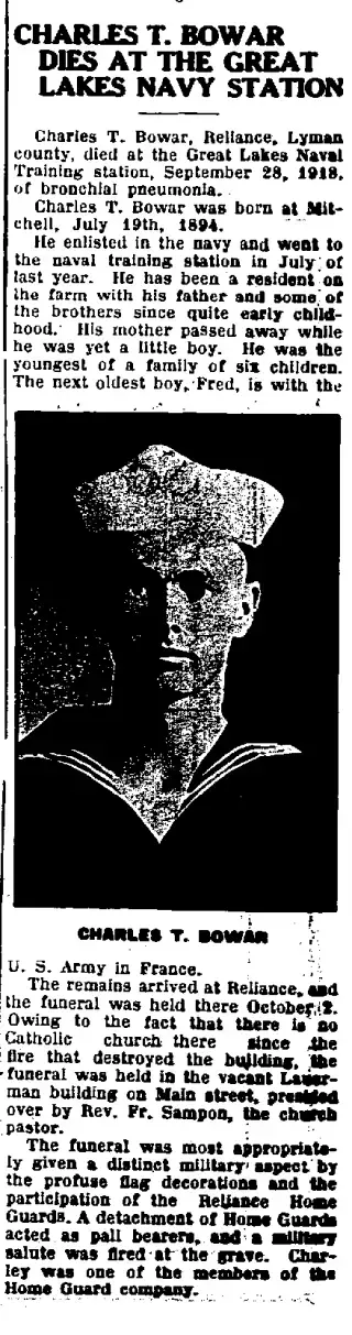 other Newspaper clipping from Apr 6, 1919 5694123