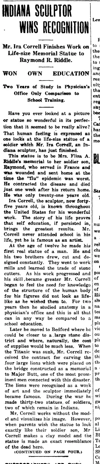 other Newspaper clipping from Nov 15, 1919 5694216
