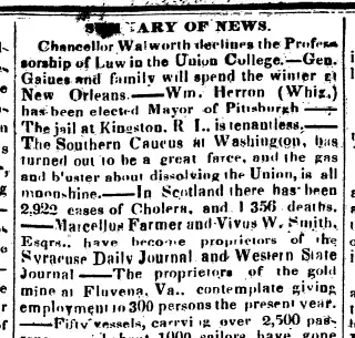 other Newspaper clipping from Jan 24, 1849 5694364