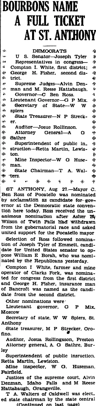 other Newspaper clipping from Aug 28, 1930 5694497