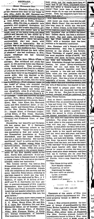 other Newspaper clipping from May 10, 1907 5694559