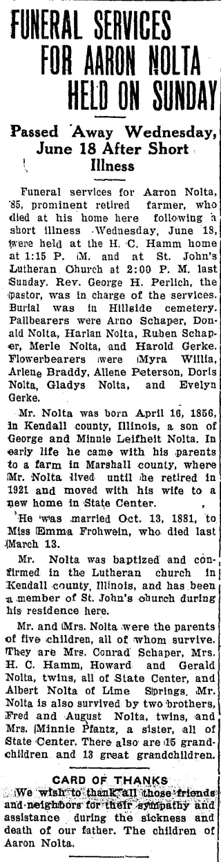 other Newspaper clipping from Jun 26, 1941 5694690