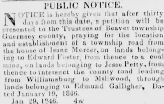 other Newspaper clipping from Feb 26, 1846 5694721