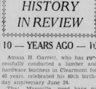 Anniversary Newspaper clipping from Jun 26, 1948 5694884
