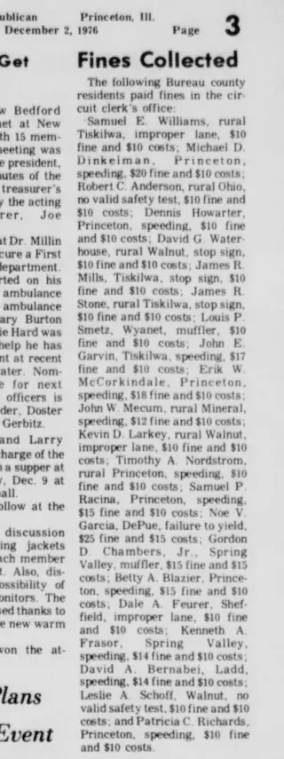 other Newspaper clipping from Dec 2, 1976 5695526